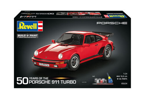 PORSCHE 911 TURBO 1/24 REVELL KIT 50 ANIVERSARIO