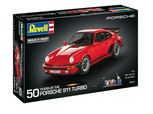 PORSCHE 911 TURBO 1/24 REVELL KIT 50 ANIVERSARIO