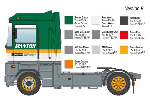 RENAULT AE500 MAGNUM 1/24 ITALERI