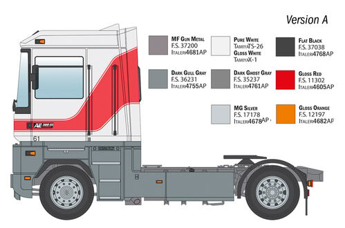 RENAULT AE500 MAGNUM 1/24 ITALERI