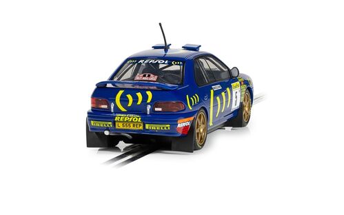 SUBARU IMPREZA WRX 1/32 SUPERSLOT CARLOS SAINZ 1995