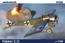 FOKKER E.III 1/48 EDUARD WEEKEND EDITION