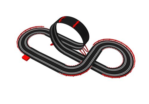 CIRCUITO FAST RALLY 1/43 SCALEXTRIC COMPACT