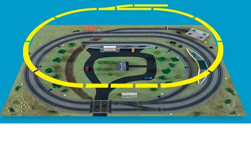 MALLARD RECORD BREAKER STARTER SET 00 HORNBY