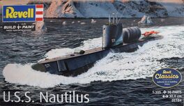 SUBMARINO USS NAUTILUS REVELL