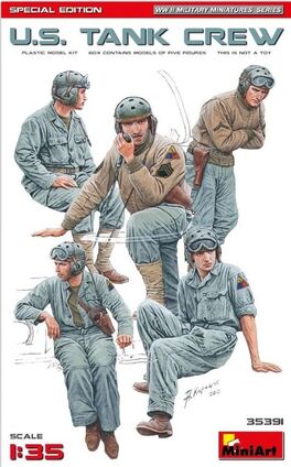 US TANK CREW 1/35 MINIART SPECIAL EDITION