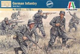 INFANTERIA ALEMANA 2GM 1/72 ITALERI