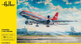 LOCKHEED L-1011 TRISTAR 1/125 HELLER