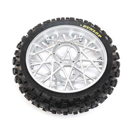 RUEDA TRASERA DUNLOP MX53 PROMOTO-MX LOSI LLANTA CROMADA