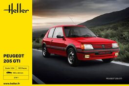 PEUGEOT 205 GTI 1/24 HELLER STARTER SET