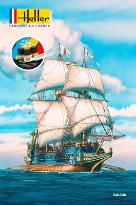GALEON ESPAÑOL 1/200 HELLER STARTER SET