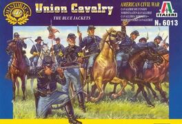CABALLERIA UNIONISTA 1863 1/72 ITALERI THE BLUE JACKETS