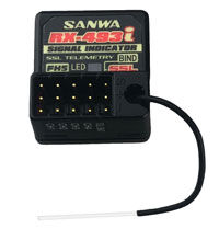 SANWA RX-493i 4CH 2,4GHZ FH5 SXR