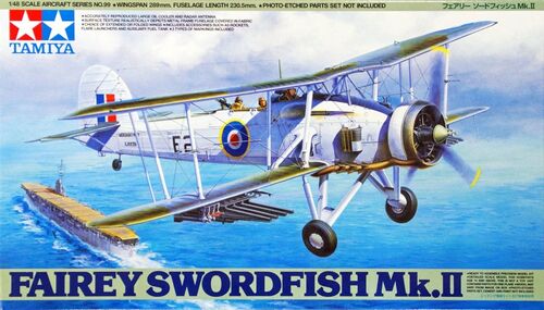 FAIREY SWORDFISH MK.II 1/48 TAMIYA