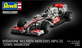 F1 MCLAREN MERCEDES MP4-25 1/24 REVELL HAMILTON VODAFONE