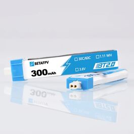 LIPO 300MAH 30C 1S BT2.0 BETAFPV LI-HV CETUS 1UD