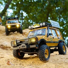 FMS DISCOVERY 1/24 FIRST GEN RTR CAMEL TROPHY LAND ROVER
