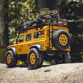 FMS DEFENDER 90 1/24 FIRST GEN RTR CAMEL TROPHY LAND ROVER