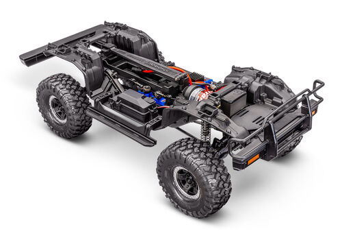 TRAXXAS TRX-4 NISSAN PATHFINDER ROJO CRAWLER CLIPLESS