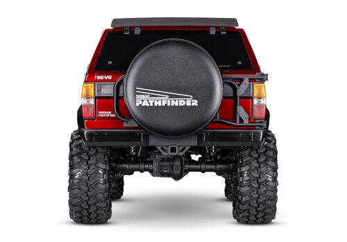 TRAXXAS TRX-4 NISSAN PATHFINDER ROJO CRAWLER CLIPLESS