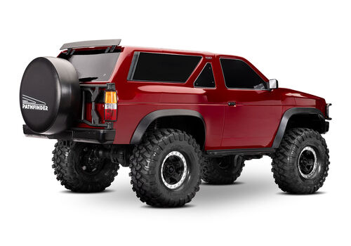 TRAXXAS TRX-4 NISSAN PATHFINDER ROJO CRAWLER CLIPLESS