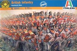 INFANTERÍA BRITANICA 1815 GUERRAS NAPOLEONICAS 1/72 ITALERI
