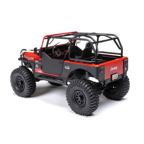 AXIAL JEEP CJ-7 SCX10 III RTR ROJO 4X4 RTR
