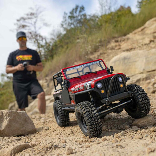 AXIAL JEEP CJ-7 SCX10 III RTR ROJO 4X4 RTR