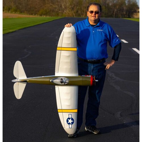 P-47 THUNDERBOLT ARF HANGAR 9 1435MM