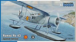 ROMEO RO43 1/48 SPECIAL HOBBY 2 ESC. 51 REGIMIENTO HIDROS ESPAÑA