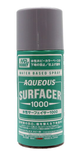 MR. SURFACER 1000 AQUEOUS IMPRIMACION GRIS GUNZE SPRAY