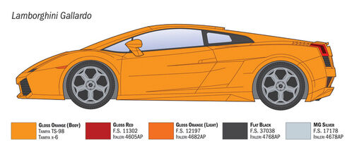 LAMBORGHINI GALLARDO 1/24 ITALERI