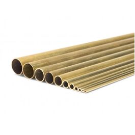 TUBO LATÓN  2MM INT x 0.3MM EXT 1M