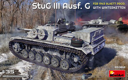 STUG III AUSF. G CON CADENAS DE NIEVE 1/35 MINIART SPECIAL EDITION