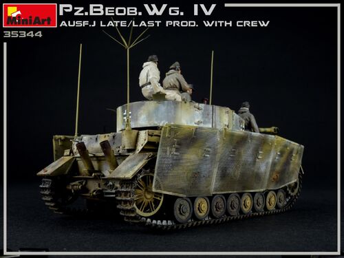 PANZER IV AUSF. J LAST PROD CON TRIPULACIÓN 1/35 MINIART
