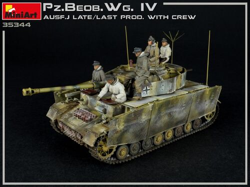 PANZER IV AUSF. J LAST PROD CON TRIPULACIÓN 1/35 MINIART