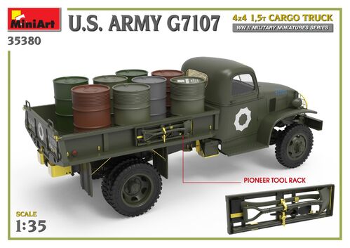 CAMIÓN U.S. ARMY G7107 4X4 1.5T 1/35 MINIART