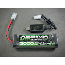COMBO NIMH 2000MAH 7.2V CARGADOR NIMH USB ABSIMA