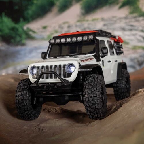AXIAL SCX30 JEEP WRANGLER JLU CRAWLER 4X4 RTR BLANCO