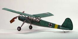 FIESELER FI-156 STORCH 762MM KIT BALSA DUMAS AIRCRAFT