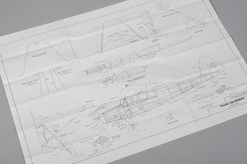 FIESELER FI-156 STORCH 762MM KIT BALSA DUMAS 