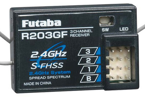 FUTABA T3PRKA + RECEPTOR R203GF