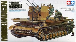 FLAKPANZER IV MOBELWAGEN 1/35 TAMIYA