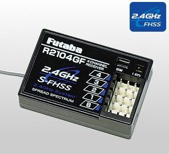 RECEPTOR R-2104GF 4CH FHSS FUTABA SUPERFICIE