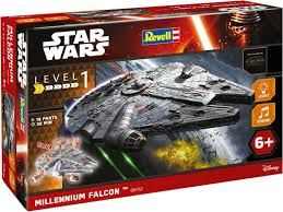 HALCON MILENARIO CON LUZ Y SONIDO 1/164 REVELL