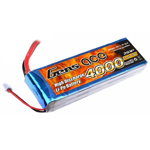 GENS ACE 4000mAh 7,4V 25C LIPO