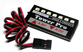 TOWERPRO INDICADOR VOLTAJE BATERIA NIMH 5-6V