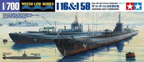 SUBMARINO JAPONES I16 / I-58  1/700 TAMIYA