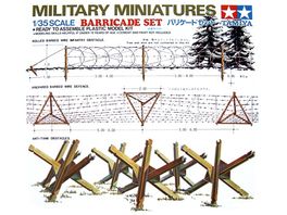 SET BARRICADA DIORAMAS 1/35 TAMIYA