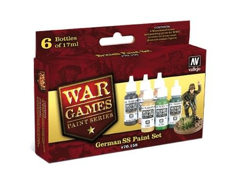 SET WWII SS ALEMANES VALLEJO